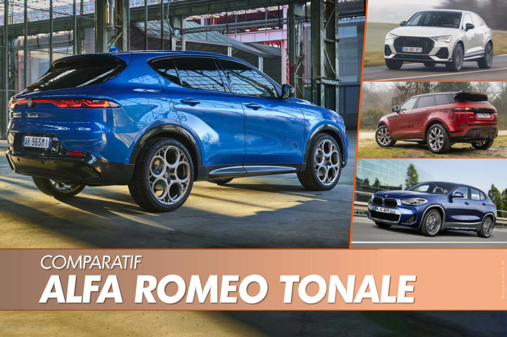 Alfa Romeo Tonale Hybride et Toyota RAV4 Hybrid, le Honda CR-V Hybrid et le Ford Escape Hybrid