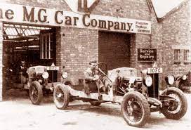 histoire de voiture MG