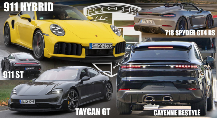 modèles de Porsche Hybride